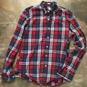 J. Crew Men’s Slim Fit Button Down Cotton Shirt